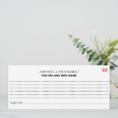 STIJLVOL MODERN WIT GEVERIFIEERD BRANDED ADVIESKAART (Staand voorkant)