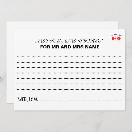 STIJLVOL MODERN WIT GEVERIFIEERD BRANDED ADVIESKAART (Voorkant / Achterkant)