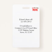 STIJLVOL MODERN WIT GEVERIFIEERD BRANDED BADGE (Achterkant)