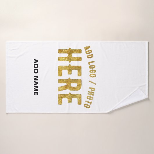 STIJLVOL MODERN  WIT GEVERIFIEERD BRANDED BADHANDDOEK (Badhanddoek)