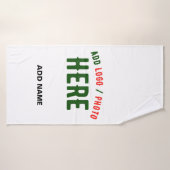 STIJLVOL MODERN  WIT GEVERIFIEERD BRANDED BADHANDDOEK (Badhanddoek)