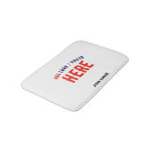 STIJLVOL MODERN WIT GEVERIFIEERD BRANDED BADMAT (Gekanteld)