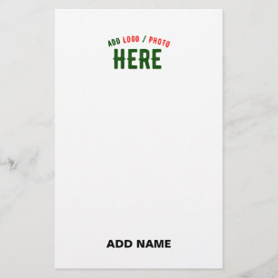 STIJLVOL MODERN WIT GEVERIFIEERD BRANDED BRIEFPAPIER