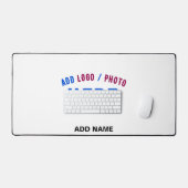 STIJLVOL MODERN WIT GEVERIFIEERD BRANDED BUREAUMAT (Keyboard & Muis)