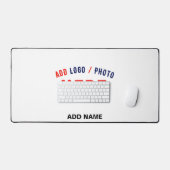 STIJLVOL MODERN  WIT GEVERIFIEERD BRANDED BUREAUMAT (Keyboard & Muis)