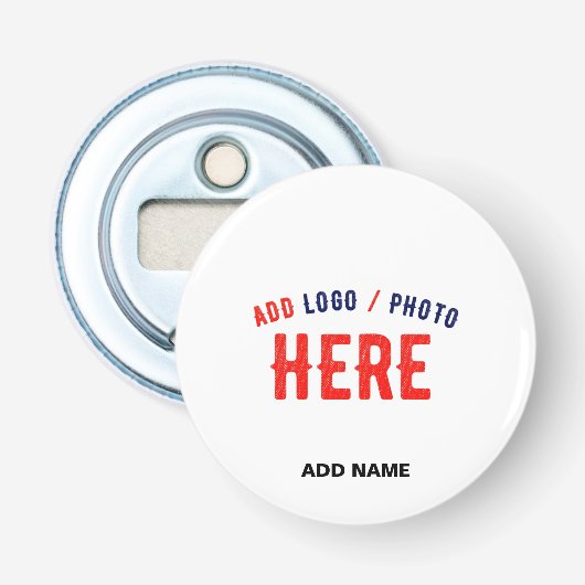 STIJLVOL MODERN  WIT GEVERIFIEERD BRANDED BUTTON FLESOPENER (Voorkant)