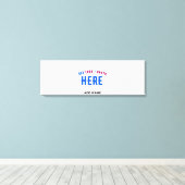 STIJLVOL MODERN WIT GEVERIFIEERD BRANDED CANVAS AFDRUK (Insitu (Houten vloer))