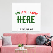 STIJLVOL MODERN  WIT GEVERIFIEERD BRANDED CANVAS AFDRUK (Insitu (Woonkamer))