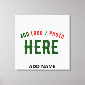 STIJLVOL MODERN  WIT GEVERIFIEERD BRANDED CANVAS AFDRUK (Voorkant)