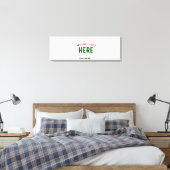 STIJLVOL MODERN  WIT GEVERIFIEERD BRANDED CANVAS AFDRUK (Insitu (Slaapkamer))