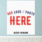 STIJLVOL MODERN  WIT GEVERIFIEERD BRANDED CANVAS AFDRUK (Insitu (Houten vloer))