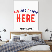 STIJLVOL MODERN  WIT GEVERIFIEERD BRANDED CANVAS AFDRUK (Insitu (Slaapkamer))