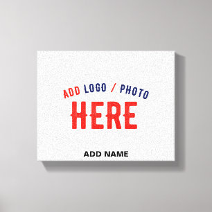 STIJLVOL MODERN WIT GEVERIFIEERD BRANDED CANVAS AFDRUK