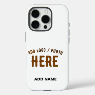 STIJLVOL MODERN WIT GEVERIFIEERD BRANDED iPhone 16 PRO HOESJE