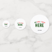 STIJLVOL MODERN  WIT GEVERIFIEERD BRANDED CONFETTI (Voorkanten)