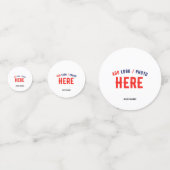 STIJLVOL MODERN  WIT GEVERIFIEERD BRANDED CONFETTI (Voorkanten)