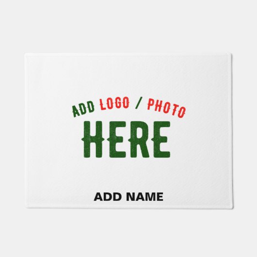 STIJLVOL MODERN WIT GEVERIFIEERD BRANDED DEURMAT (Voorkant)