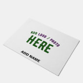 STIJLVOL MODERN  WIT GEVERIFIEERD BRANDED DEURMAT (Schuin)