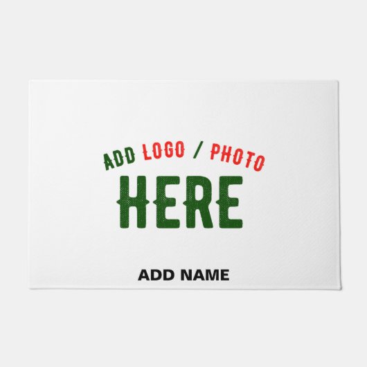 STIJLVOL MODERN WIT GEVERIFIEERD BRANDED DEURMAT (Voorkant)