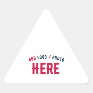 STIJLVOL MODERN WIT GEVERIFIEERD BRANDED DRIEHOEK STICKER
