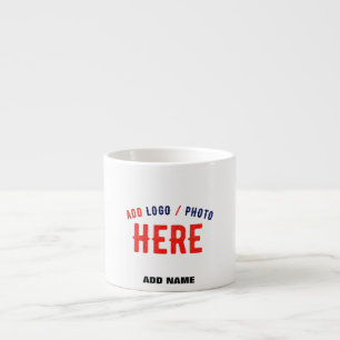 STIJLVOL MODERN  WIT GEVERIFIEERD BRANDED ESPRESSO KOP