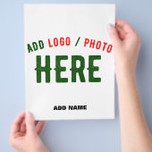 STIJLVOL MODERN WIT GEVERIFIEERD BRANDED FLYER (Hand)