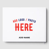 STIJLVOL MODERN WIT GEVERIFIEERD BRANDED GASTENBOEK (Achterkant)