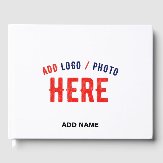 STIJLVOL MODERN WIT GEVERIFIEERD BRANDED GASTENBOEK (Voorkant)