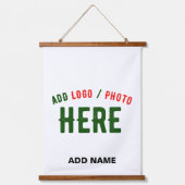 STIJLVOL MODERN WIT GEVERIFIEERD BRANDED HANGEND WANDKLEED (Voorkant)