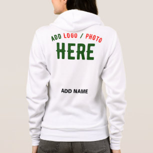STIJLVOL MODERN WIT GEVERIFIEERD BRANDED HOODIE