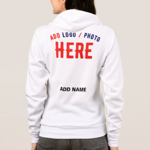 STIJLVOL MODERN WIT GEVERIFIEERD BRANDED HOODIE