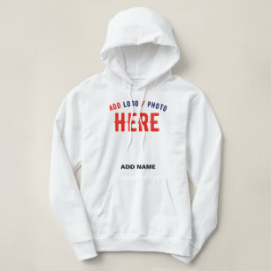 STIJLVOL MODERN  WIT GEVERIFIEERD BRANDED HOODIE
