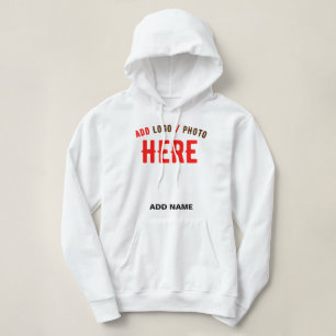 STIJLVOL MODERN WIT GEVERIFIEERD BRANDED HOODIE