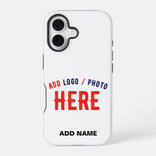 STIJLVOL MODERN WIT GEVERIFIEERD BRANDED iPhone 16 HOESJE