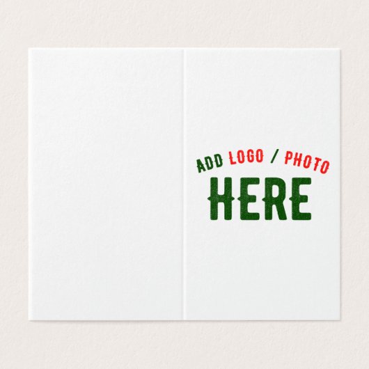 STIJLVOL MODERN  WIT GEVERIFIEERD BRANDED KAART (Buitenkant ongevouwen)