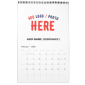 STIJLVOL MODERN WIT GEVERIFIEERD BRANDED KALENDER (Feb 2026)