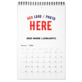 STIJLVOL MODERN  WIT GEVERIFIEERD BRANDED KALENDER (Jan 2026)