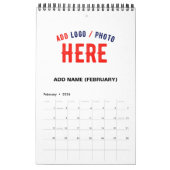 STIJLVOL MODERN  WIT GEVERIFIEERD BRANDED KALENDER (Feb 2026)