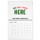 STIJLVOL MODERN  WIT GEVERIFIEERD BRANDED KALENDER (Feb 2026)