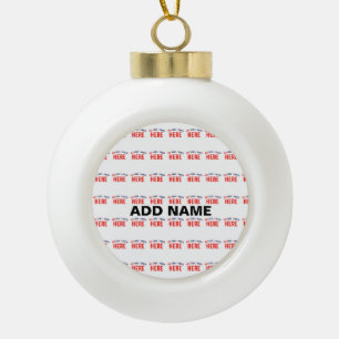 STIJLVOL MODERN WIT GEVERIFIEERD BRANDED KERAMISCHE BAL ORNAMENT
