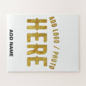 STIJLVOL MODERN WIT GEVERIFIEERD BRANDED LEGPUZZEL (Horizontaal)