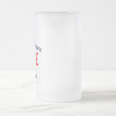 STIJLVOL MODERN  WIT GEVERIFIEERD BRANDED MATGLAS BIERPUL (Center)