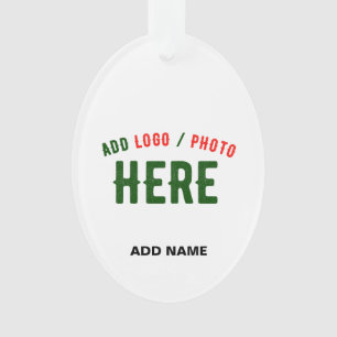 STIJLVOL MODERN WIT GEVERIFIEERD BRANDED ORNAMENT
