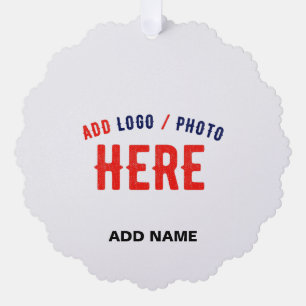 STIJLVOL MODERN WIT GEVERIFIEERD BRANDED ORNAMENT KAART