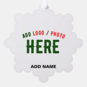 STIJLVOL MODERN  WIT GEVERIFIEERD BRANDED ORNAMENT KAART (Achterkant)