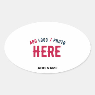 STIJLVOL MODERN WIT GEVERIFIEERD BRANDED OVALE STICKER