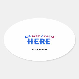 STIJLVOL MODERN WIT GEVERIFIEERD BRANDED OVALE STICKER