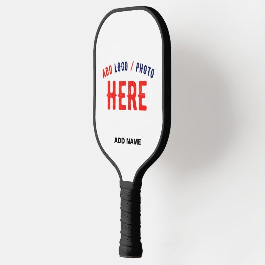 STIJLVOL MODERN  WIT GEVERIFIEERD BRANDED PICKLEBALL PADDLE (Links)