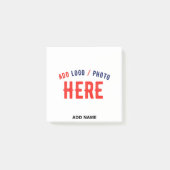 STIJLVOL MODERN  WIT GEVERIFIEERD BRANDED POST-IT® NOTES (Voorkant)