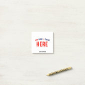 STIJLVOL MODERN  WIT GEVERIFIEERD BRANDED POST-IT® NOTES (Op bureau)